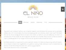 Tablet Screenshot of elnino.nl
